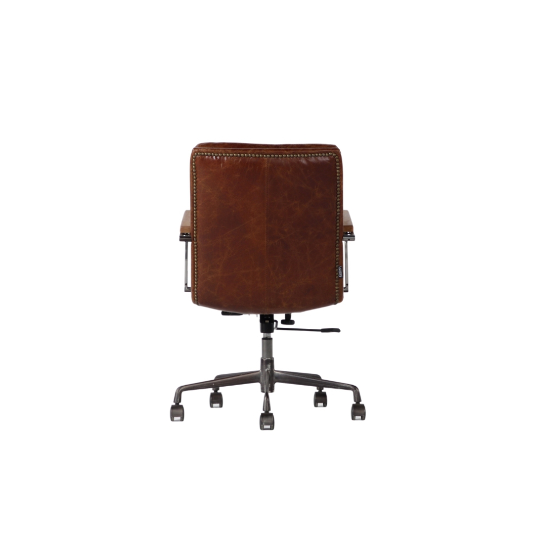 Newcastle Vintage Leather Office Chair image 3